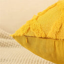 Axyaa Boho Plush Faux Wool Pillow Covers for Luxe Sofa Decor