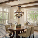 Axyaa Modern Farmhouse Pendant Chandelier for Dining Room Kitchen Island