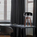 Axyaa Wood Floor Lamp with E27 Bulb for Home Decor and Ambient Lighting