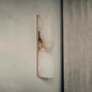 Axyaa Snowflake Stone LED Wall Lamp - Nordic Luxury Marble Lighting