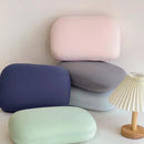 Axyaa Cool Silk Memory Foam Small Pillow for Student Nap and Office Use