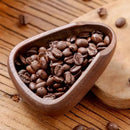 Axyaa Solid Wood Coffee Bean Bowl Measuring Container Espresso Dosing Cup Tray
