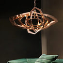 Axyaa Nordic LED Chandelier: Modern Stainless Steel Luxury Lighting for Living, Dining, Bedroom