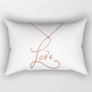 Axyaa Geometric Striped Rectangular Pillowcase for Home Decor