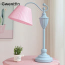 Axyaa Pink Nordic Princess LED Table Lamp for Girls Bedroom