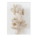 Axyaa Beige Bunny Tail Grass Pampas Reed Wall Art Print & Decor