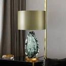 Axyaa Nordic Glaze Table Lamp Modern LED Desk Light for Living Room and Bedroom
