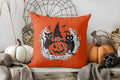 Axyaa Halloween Magic Pattern Cushion Cover for Sofa, Bedroom, Car.