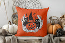 Axyaa Halloween Magic Pattern Cushion Cover for Sofa, Bedroom, Car.