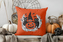 Axyaa Magic Element Pattern Halloween Theme Cushion Cover for Sofa Bedroom Car