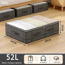 Axyaa Under Bed Storage Bag: Foldable Quilt & Clothes Organizer.