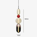 Modern LED Glass Pendant Light Chandelier for Stairs, Bedroom, Kitchen - Axyaa