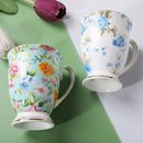 Axyaa Bone  Espresso Cup Set, Elegant Ceramic Coffee Mug Wedding Gift