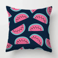 Axyaa Tropical Fruits Cushion Cover Watermelon Pineapple Decorative Pillow Case