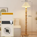 Axyaa LED Floor Lamp - Remote Control Dimming Nordic Ins Style Vertical Light
