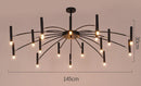 Axyaa Bedroom Chandelier Ceiling Lamp Indoor Lighting for Living Room Decoration
