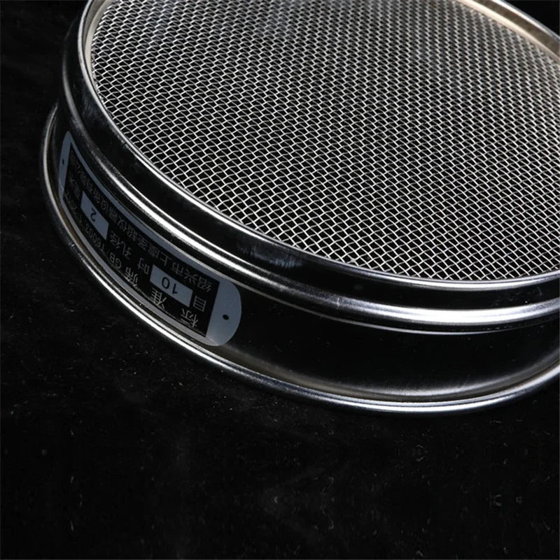 Axya 304 Stainless Steel Lab Powder Sieve Mesh 325-2000, Particle Separation Flour Screen