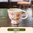 Axyaa Floral Hand-Kneaded Mug with Fresh and Elegant Design