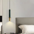Axyaa Copper Marble LED Pendant Light Modern Design for Dining Living Room