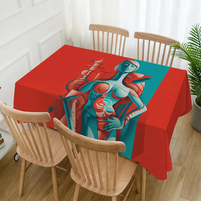 Axyaa Waterproof Tablecloth: Stylish Party & Holiday Decor