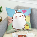 Axyaa Silk Pillowcases for Sofa Decor – Printed Cushion Cover Throw Pillows