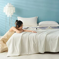 Axyaa Cool Feather Silk Cotton Summer Quilt - Double Spell, Breathable & Comfortable