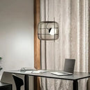 Axyaa Glass Ball Pendant Lamp for Restaurant Retro Coffee Bar Bedside Table