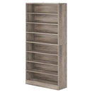 Axyaa 9-Tier Tall Shoe Cabinet, Holds 40-45 Pairs, Heavy Duty Wood Freestanding Storage