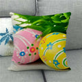 Easter Bunny Eggs Printed Pillow Covers 45x45cm - Axyaa Easter Decorations