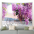 Axyaa Romantic Floral Garden Tapestry for Living Room Dorm Aesthetics