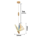 Nordic Butterfly Wall Lamp for Bedroom Living Room by Axyaa
