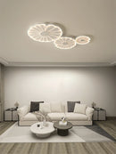 Axyaa Leaf Design Smart Ceiling Chandelier Light for Living Room, Bedroom, Kitchen