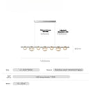 Axyaa Minimalist Long Strip Pendant Light for Full Spectrum Bar Lighting