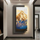Axyaa Light Luxury Sandstone Mountain Wall Lamp for Elegant Decor