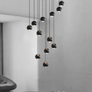 Axyaa LED Pendant Light Chandeliers for Living Room Staircase Indoor Lighting