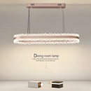 Axyaa Nordic Acrylic Dimmable LED Chandelier for Dining Room Kitchen Island