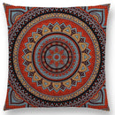 Axyaa Boho Rainbow Mandala Pillow Case Sun Moon Flowers Dream Fantasy Cover