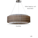Luxury Crystal Ceiling Chandelier LED by Axyaa: Modern Nordic Light Fixture for Living Room, Bedroom