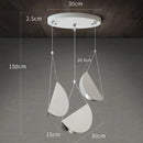 Axyaa Nordic Designer Bedside Chandelier for Home and Hospitality Decor