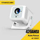 Axyaa Magcubic Auto Focus 4K WiFi 6 Android 11 Portable Projector