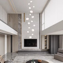 Axyaa LED Pendant Chandeliers for Modern Home Decor & Indoor Lighting