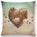 Axyaa Elegant Lady Fantasy Pillow Case for a Free Mind