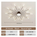 Axyaa LED Ceiling Lamp: Modern Nordic Living Room Light for Home Decor