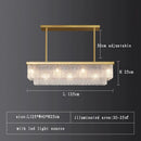 Modern Crystal Chandelier by Axyaa - Stylish Lighting for Living, Bedroom, and Dining Rooms