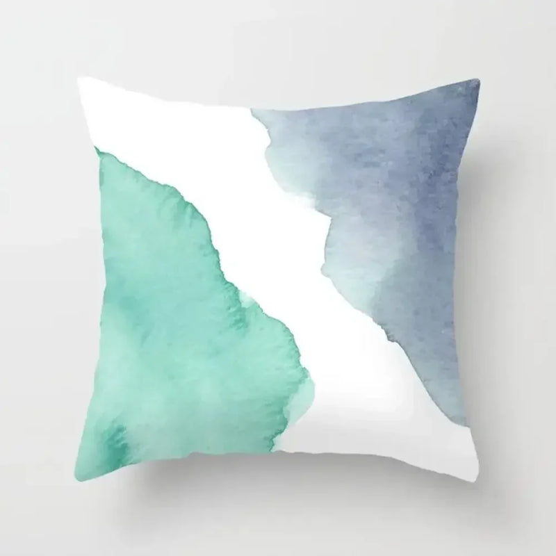 Geometric Abstract Pillow Case 45x45cm Axyaa Home Decor Square Cushion Cover