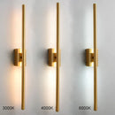 Axyaa Metal Wall Lamp: Nordic Light Luxury, Creative Design, Long Reading Light, Home Decor