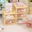Axyaa Acrylic Drawer Organizer Set for Desk Stationery and Hair Accessories