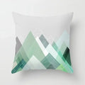 Axyaa Geometric Abstract Polyester Cushion Cover 45x45cm