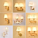 Axyaa Nordic Wall Lamp LED Indoor Retro Bedroom Light