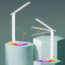 Axyaa LED Desk Lamp: Foldable, 3 Dimmable Levels, Touch Control, Eye Protection